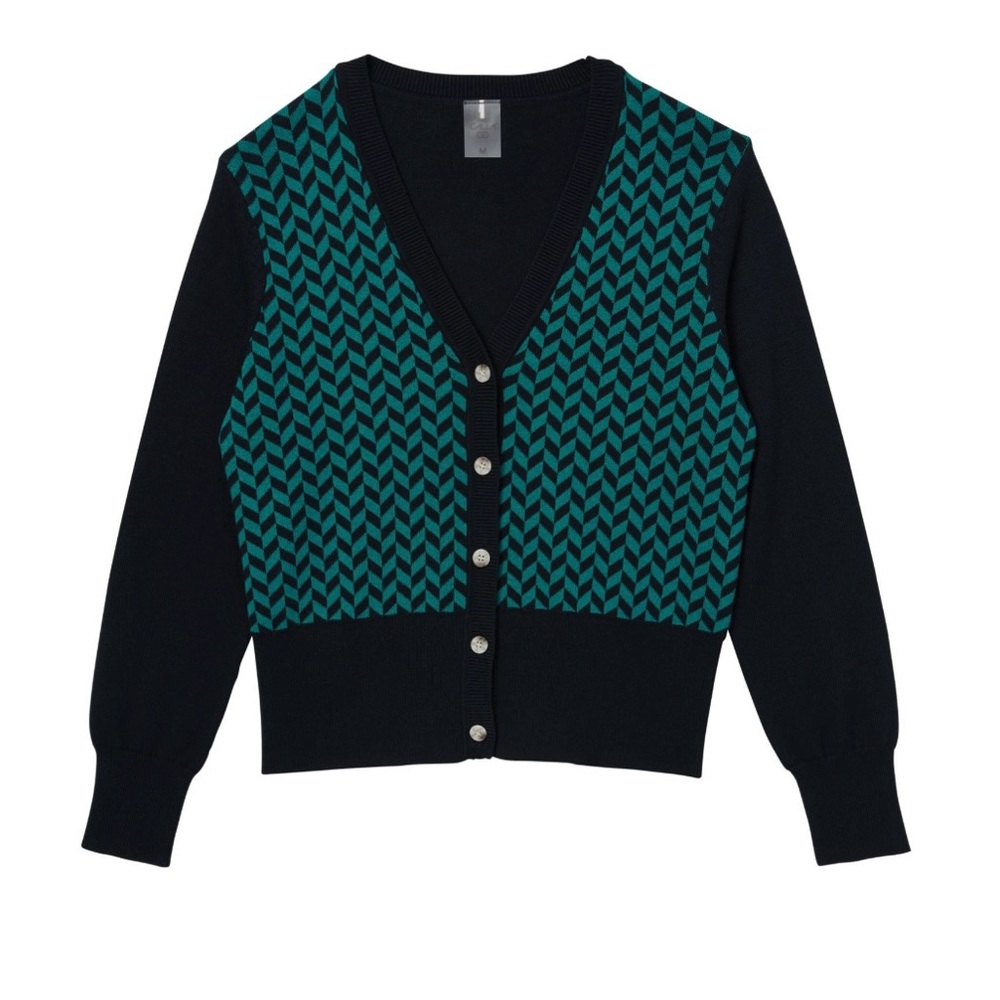 Lady Hagen Golf Cardigan Sweater, new w/tags